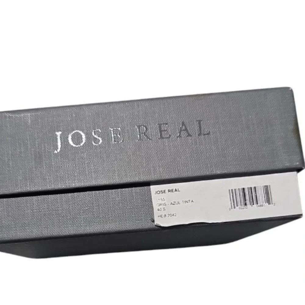 Jose Real Premium Leather Belt Brown and Blue Dress Belt Designer‎ Luxury 40S